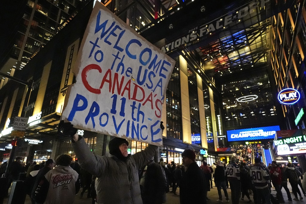 Singer of Canadian anthem at 4 Nations Face-Off changes lyric to protest Trump