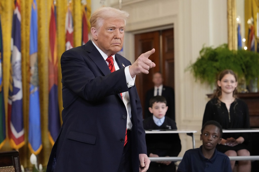 Trump's call to dismantle Education Department shows Republican rightward lurch and his grip on GOP