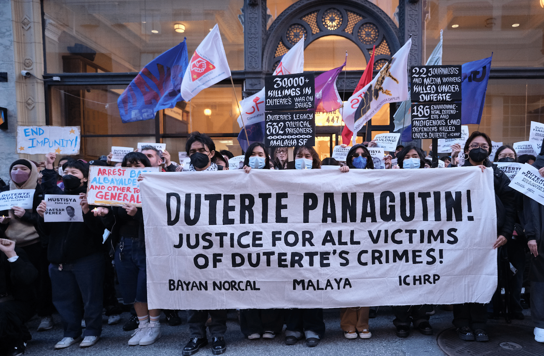 Anti Duterte rally