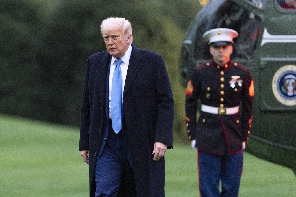 Trump says he's not backing down on tariffs, calls them 'medicine'