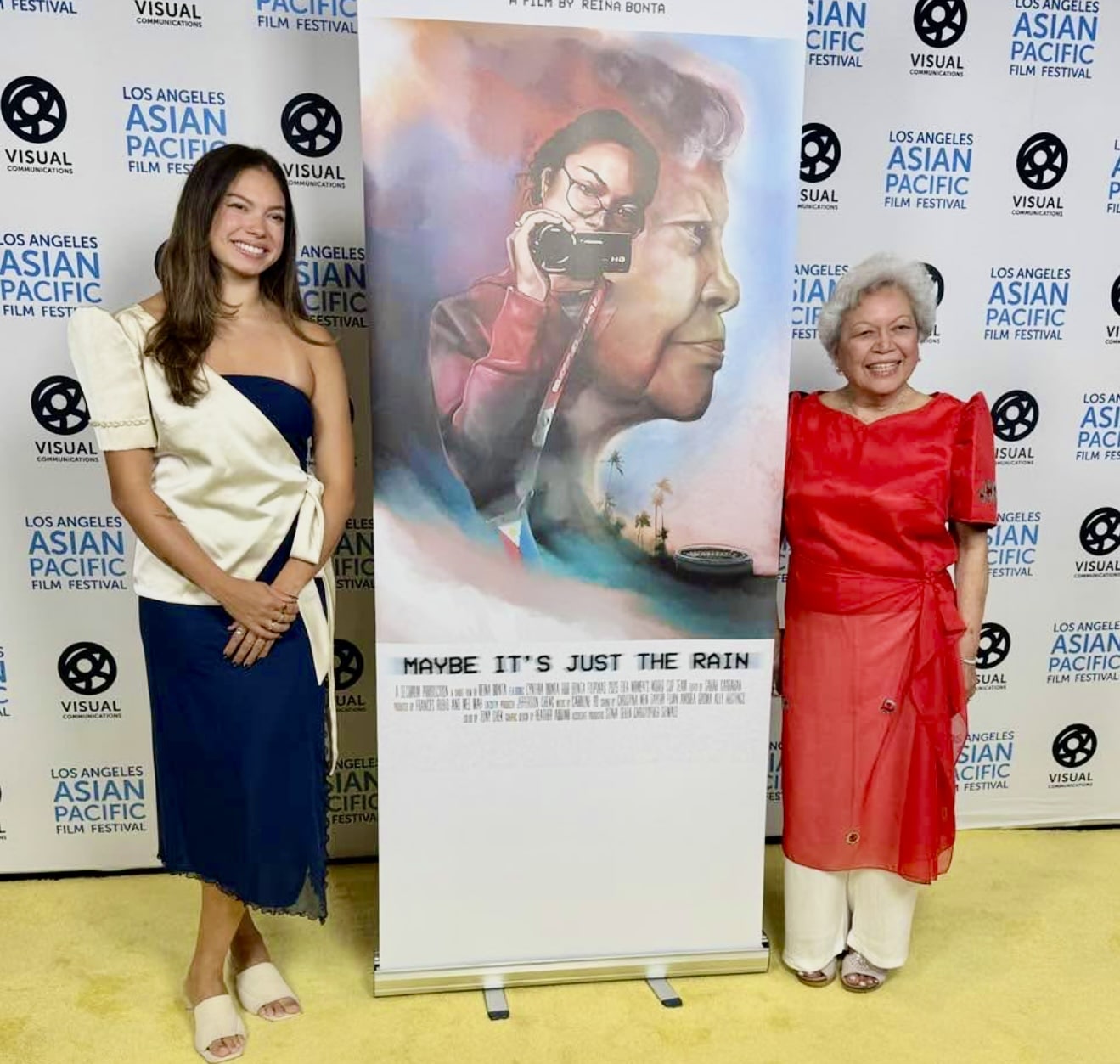 Reina Bonta and her lola, Cynthia Bonta.