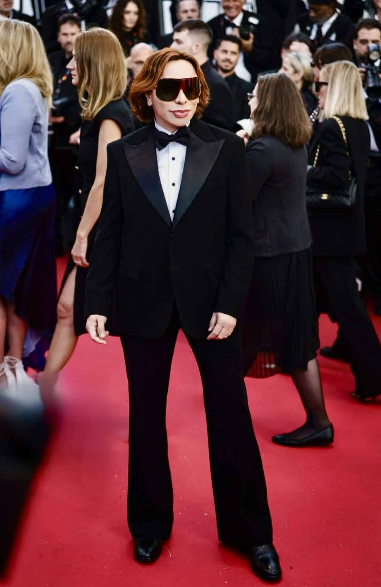 Michael Cinco walks the red carpet at the 78th Festival de Cannes.