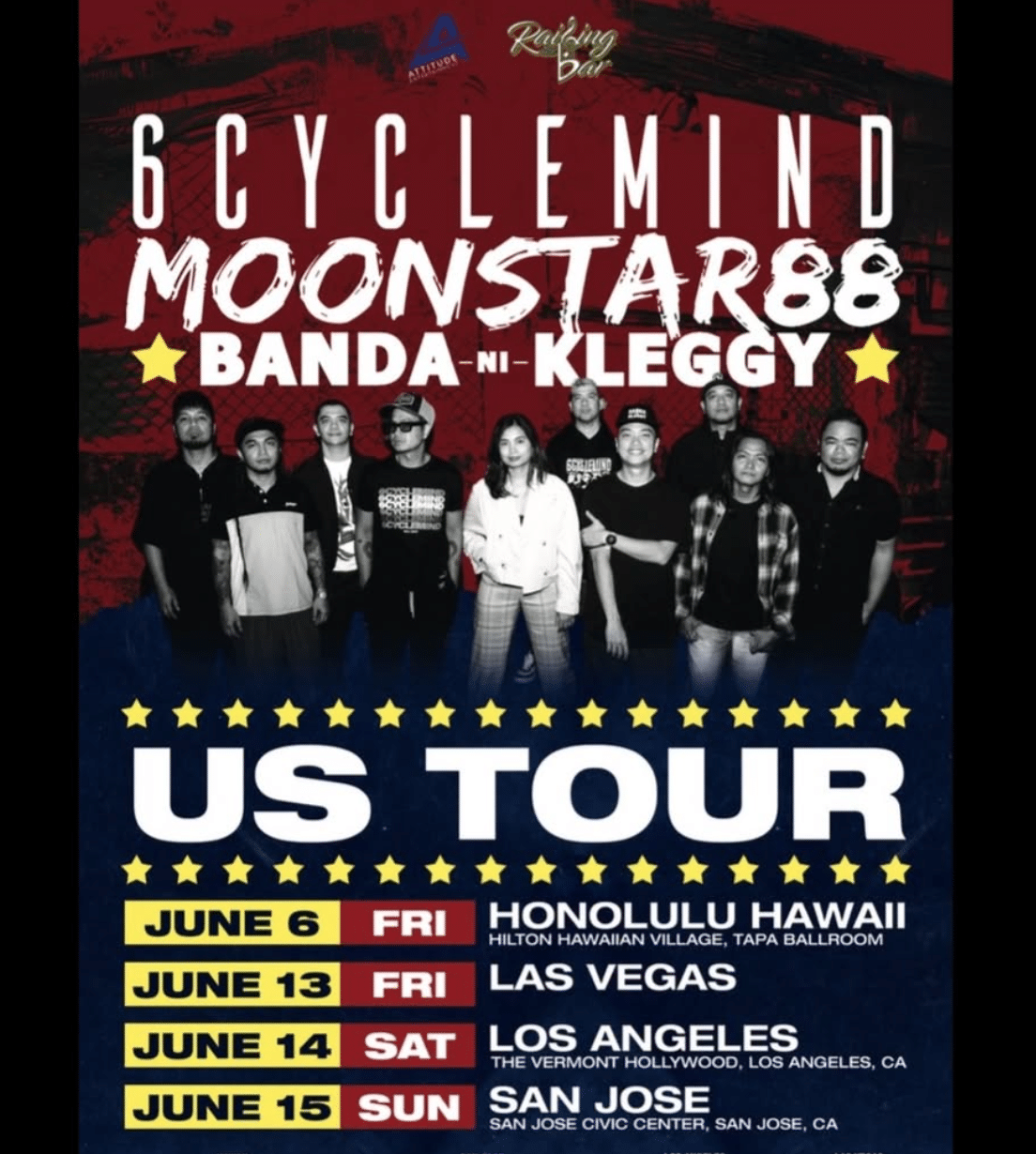 6cyclemind, Moonstar88, Banda ni Kleggy poster