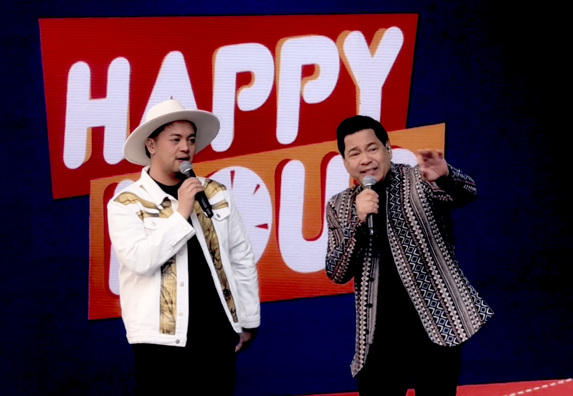 Sofronio Vasquez and Martin Nievera