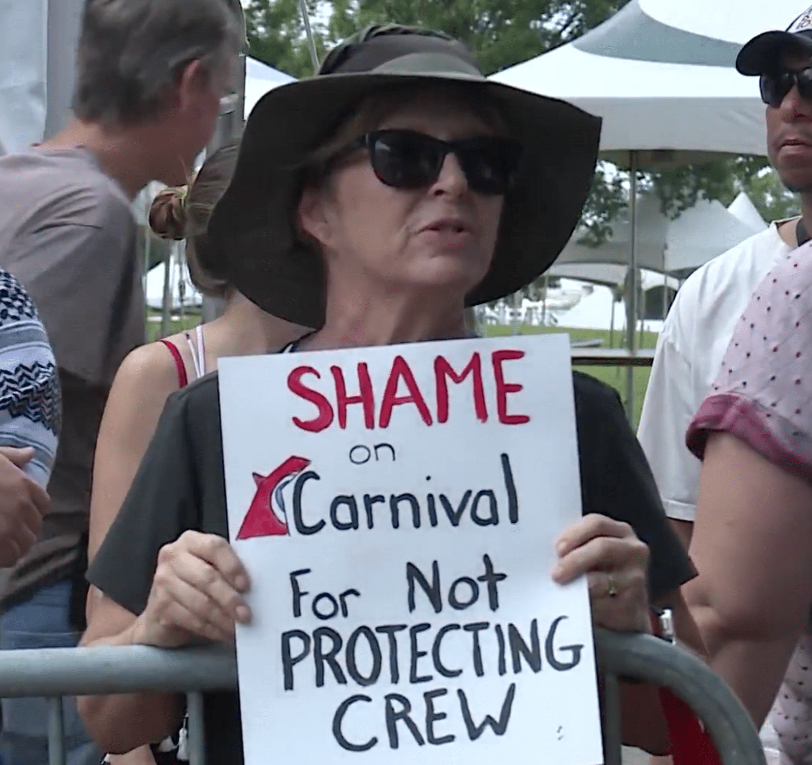 Community members call for protection of Filipino workers