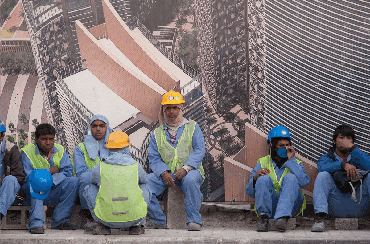 Migrant workers in Qatar