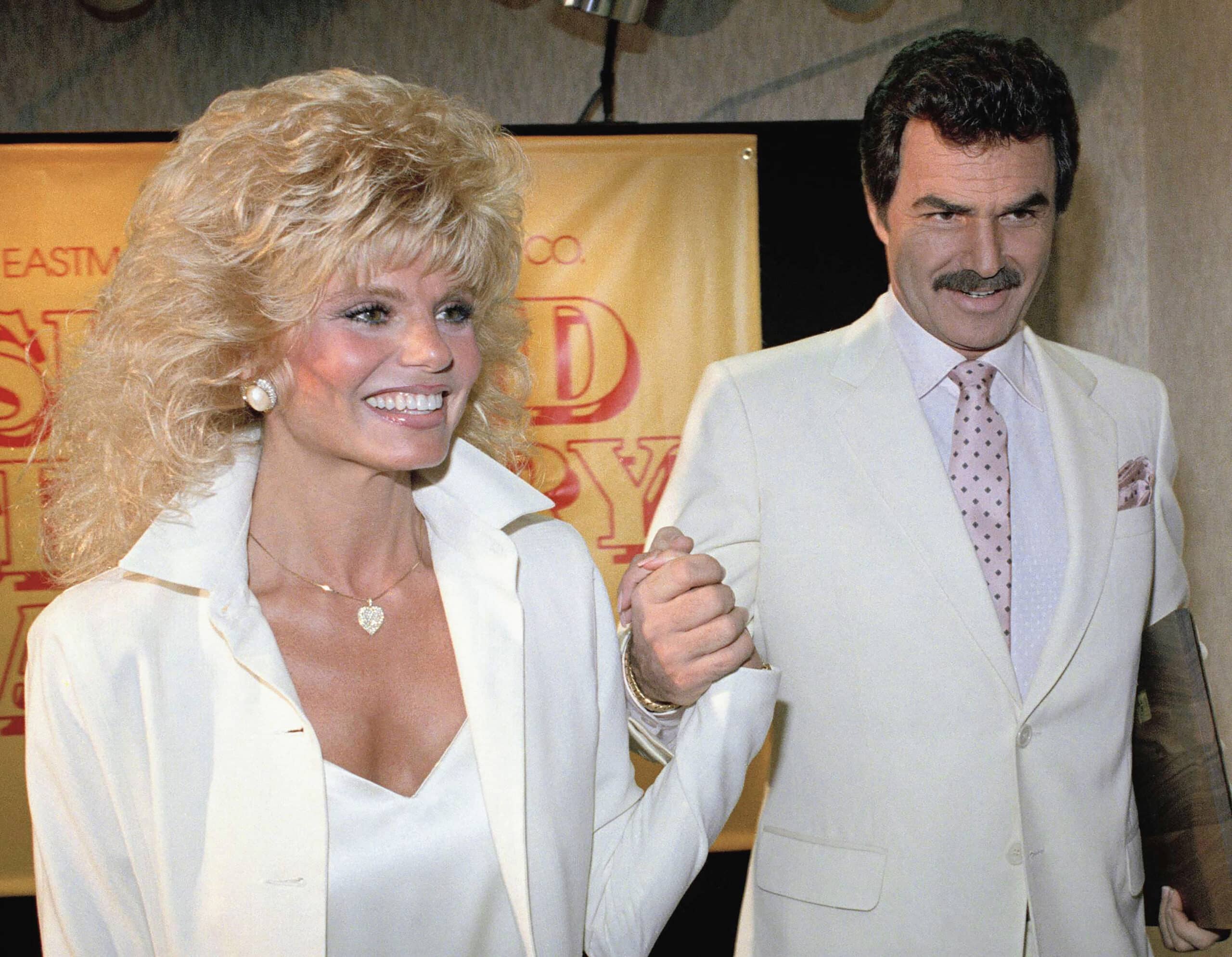 Loni Anderson and Burt Reynolds