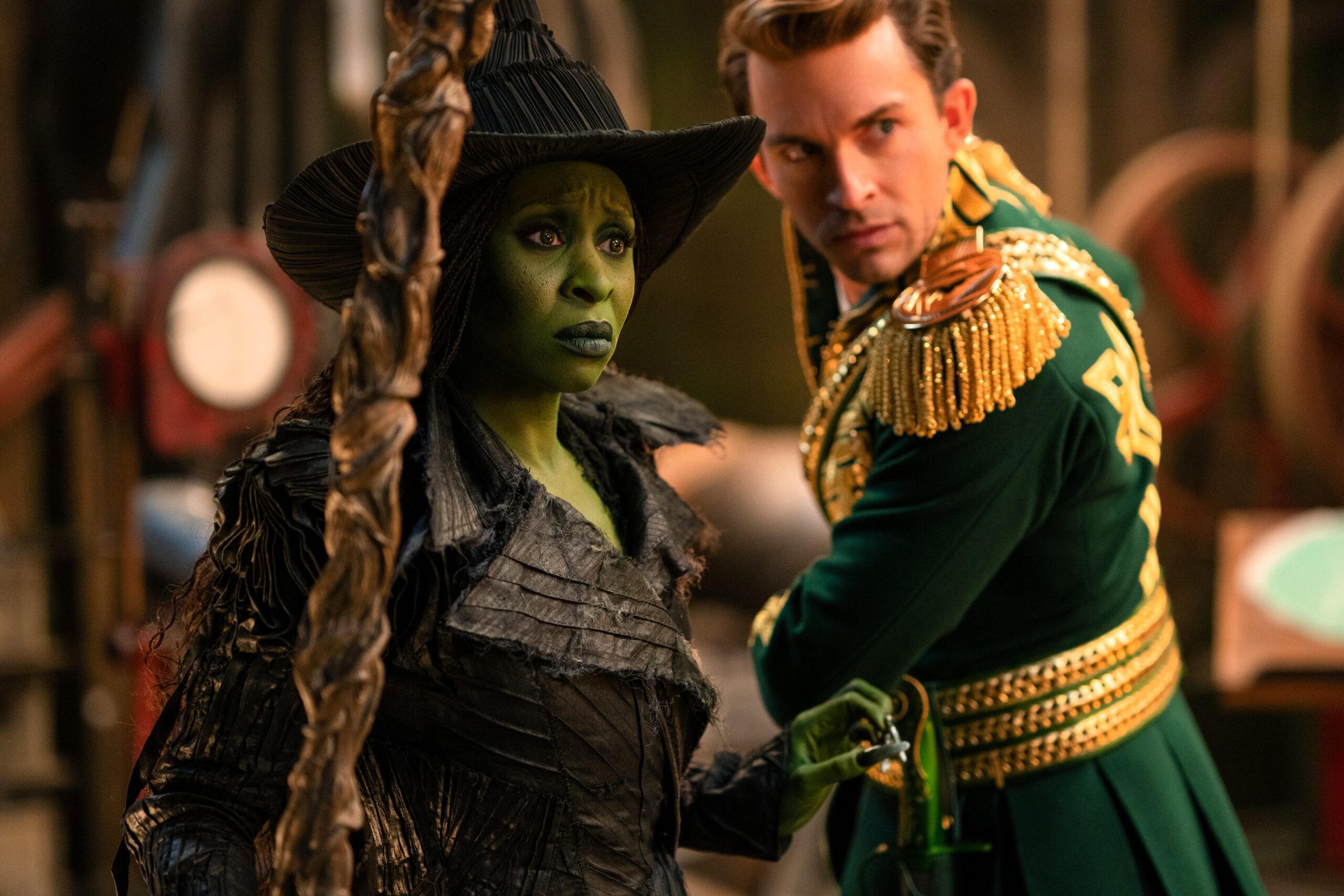 Jonathan Bailey and Cynthia Erivo