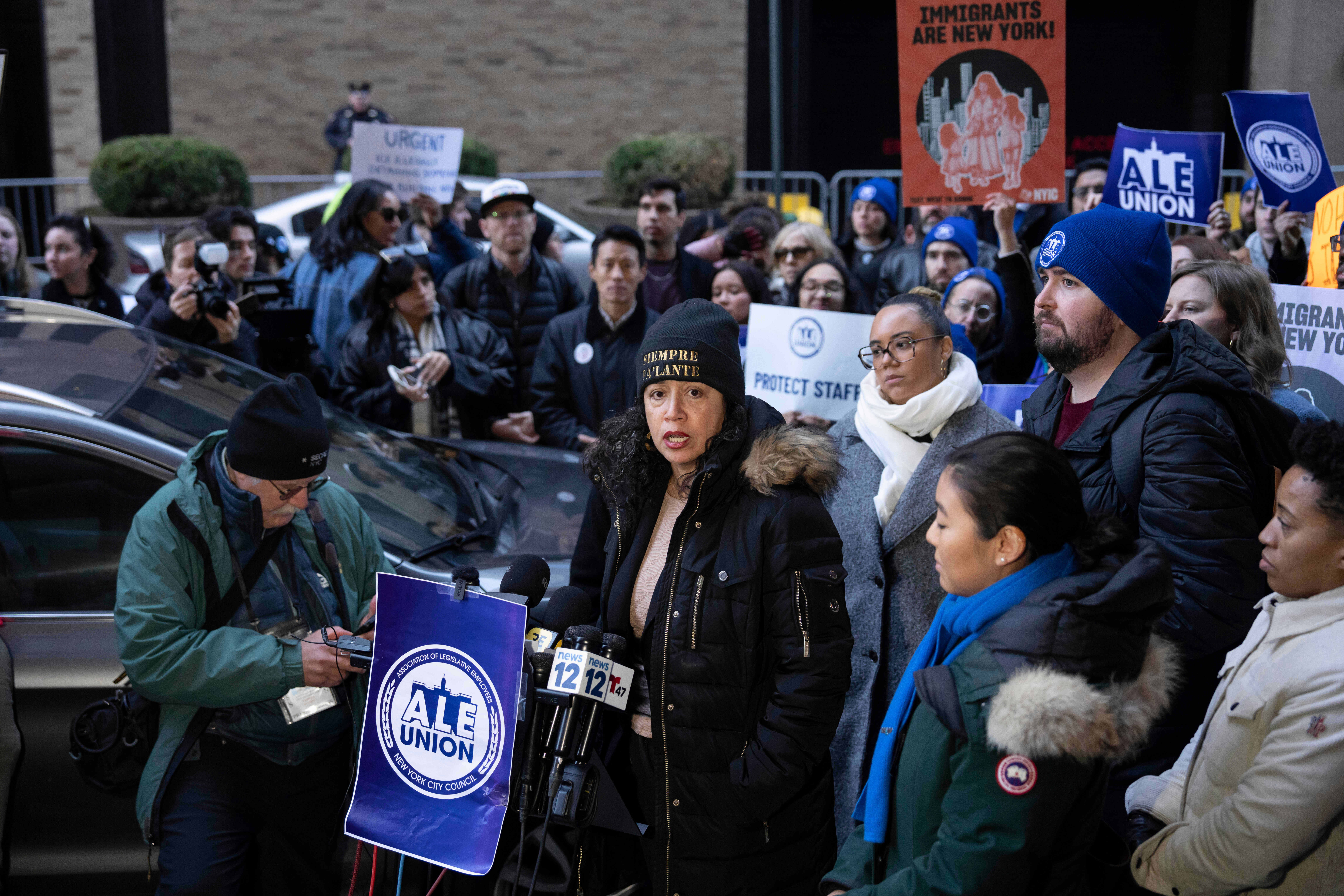 NYC city employee ICE detention