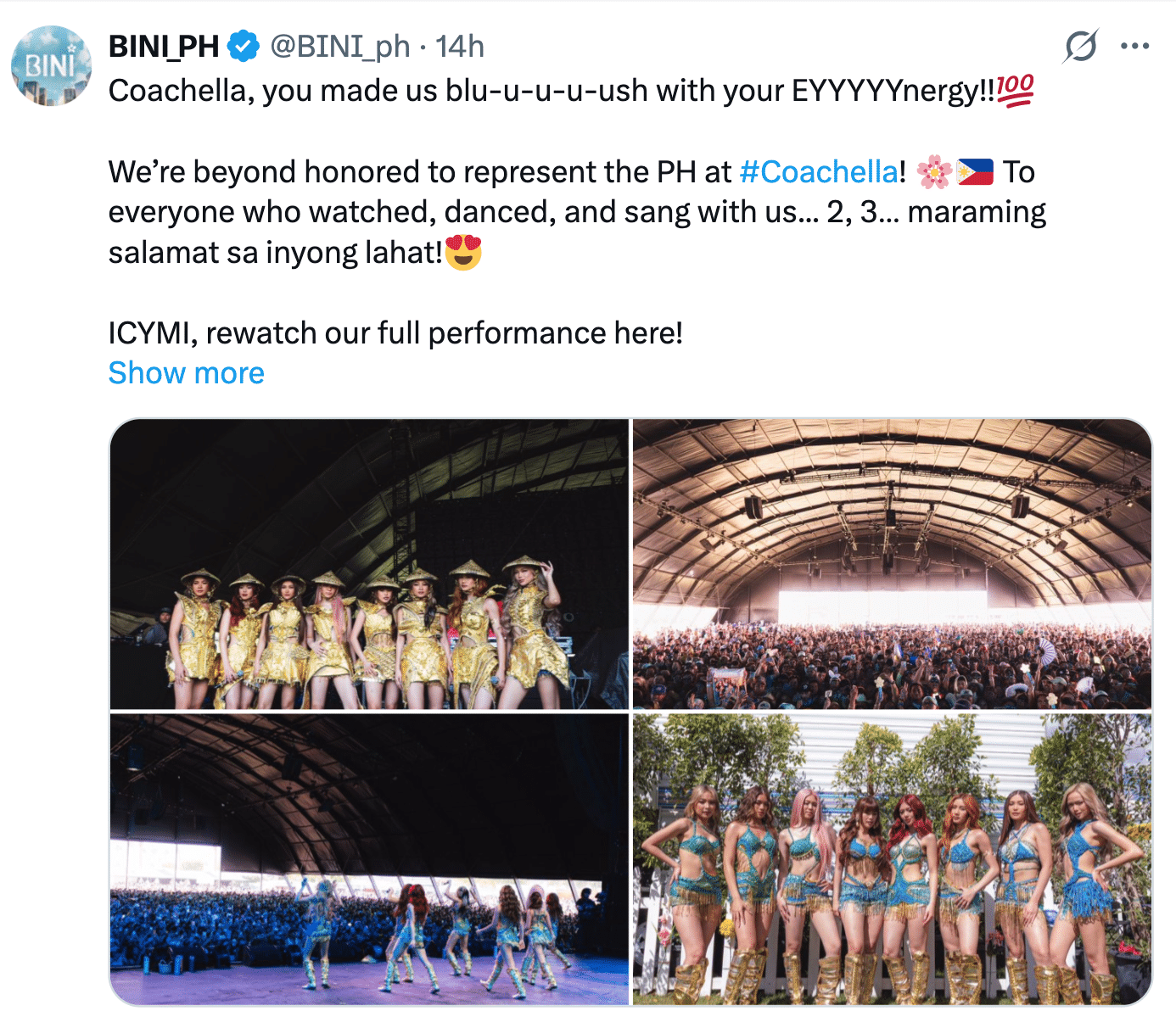 BINI Coachella