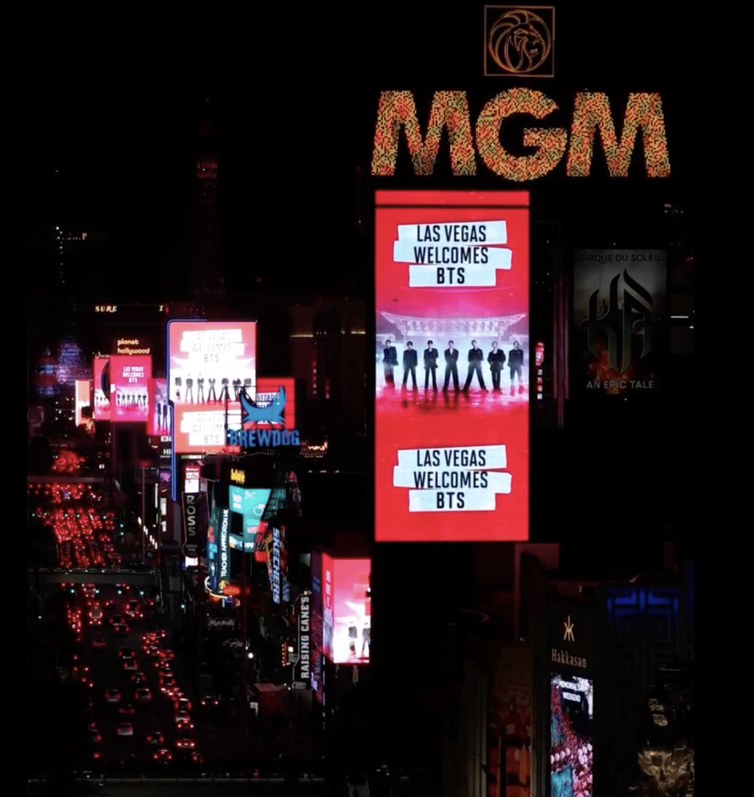 BTS Las Vegas
