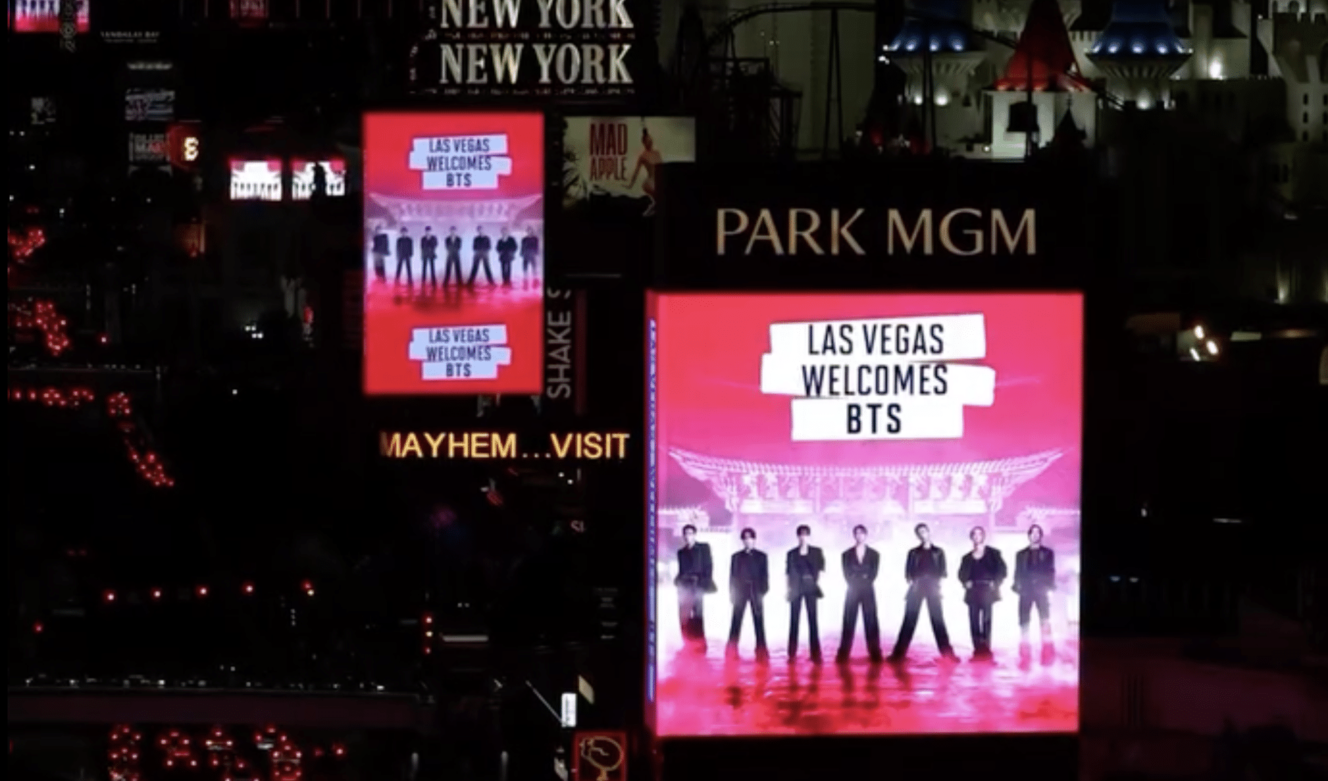 BTS Las Vegas