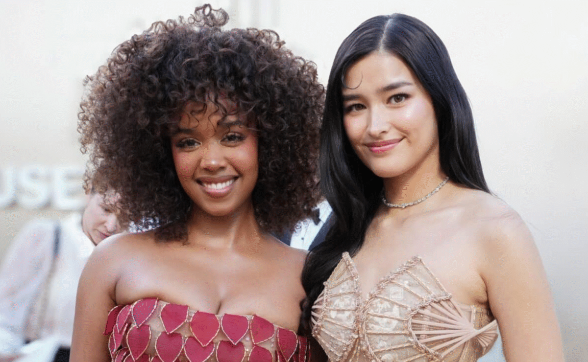 H.E.R. and Liza Soberano at Gold Gala