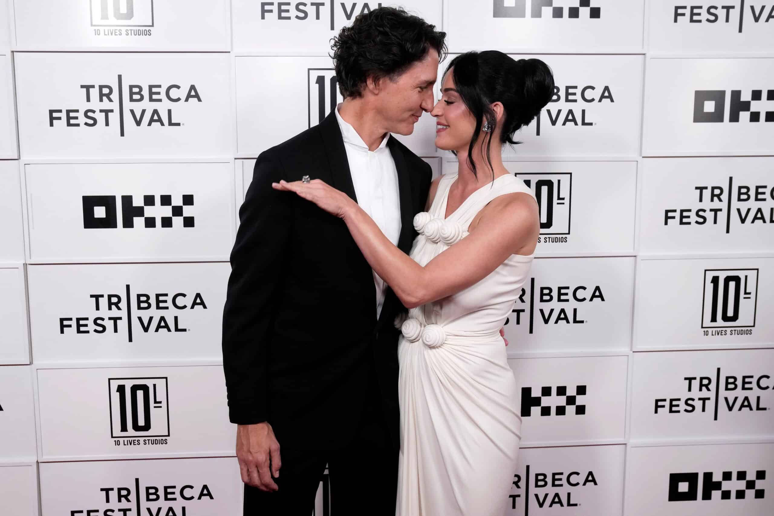 Justin Trudeau and Katy Perry