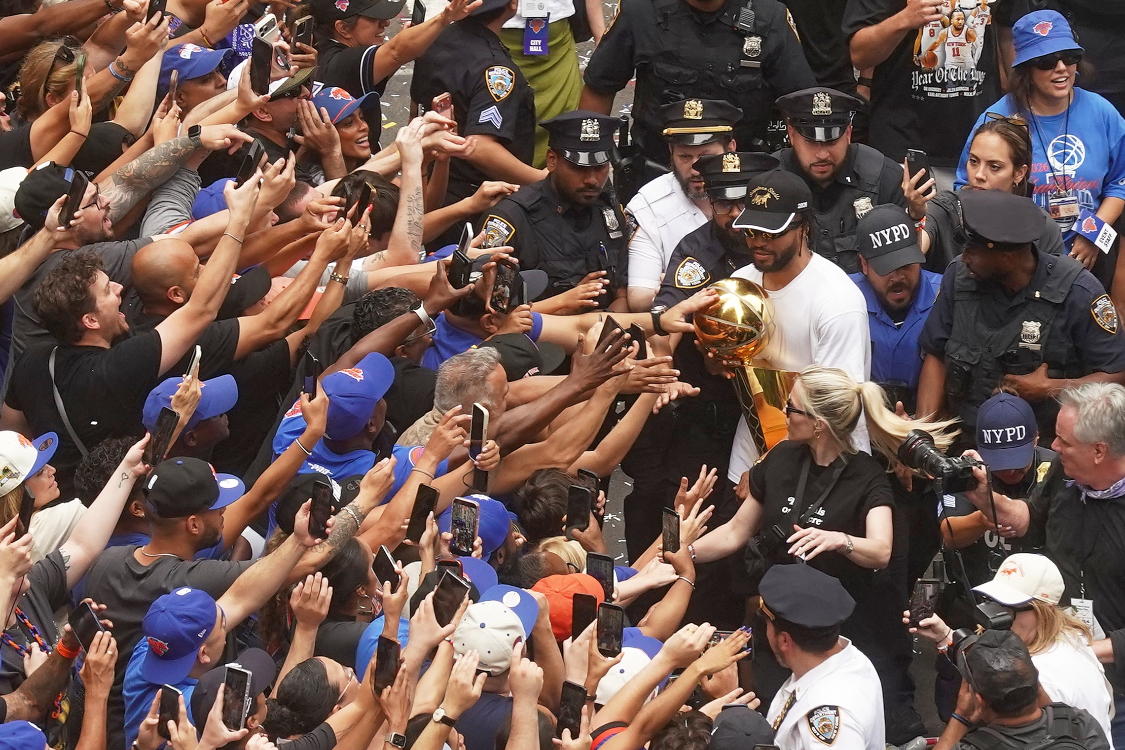 New York Knicks parade