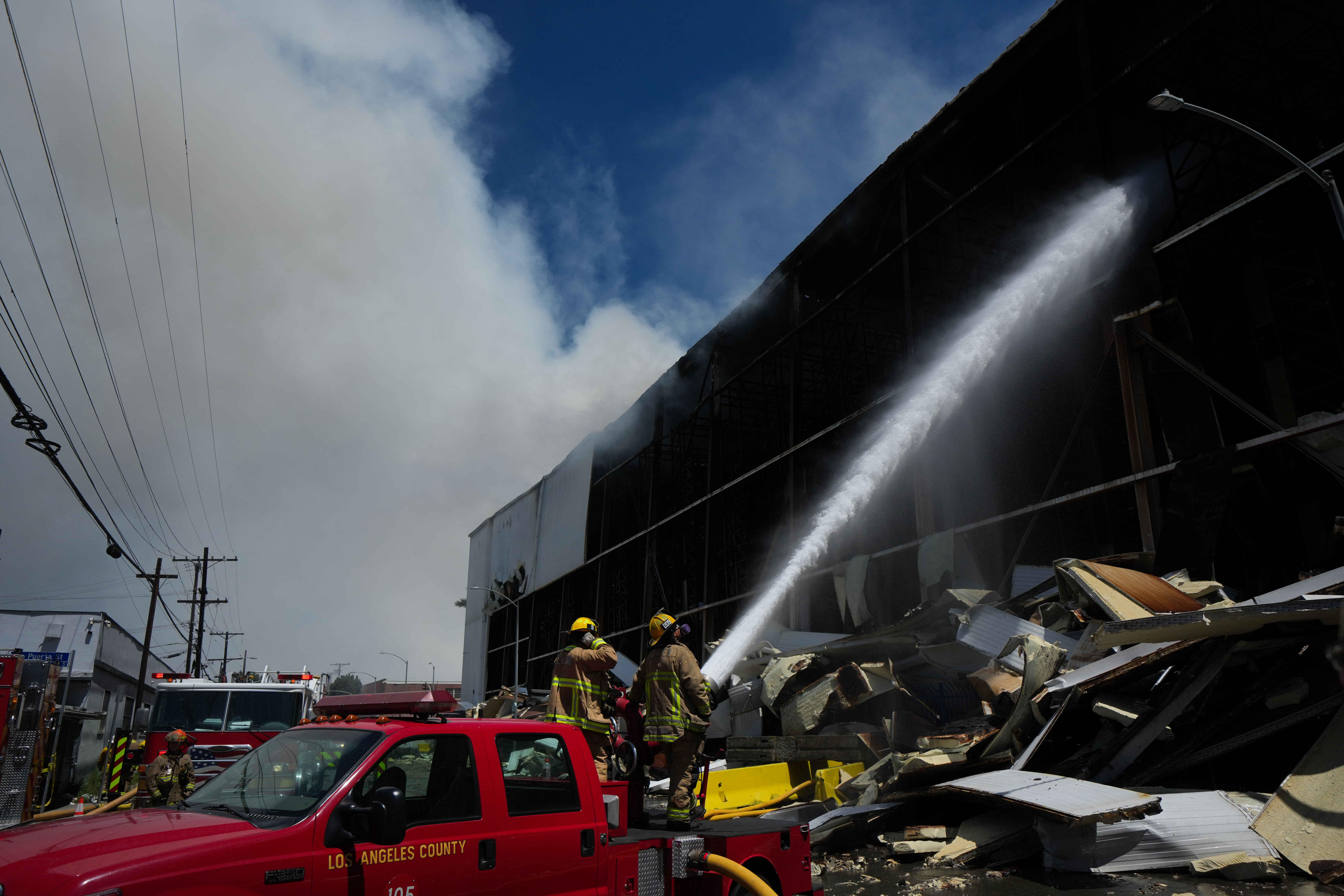 Los Angeles Warehouse Fire