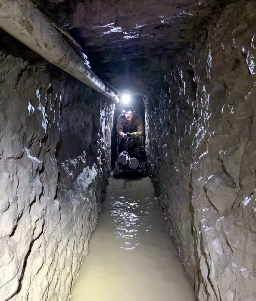 Drug cartel tunnel