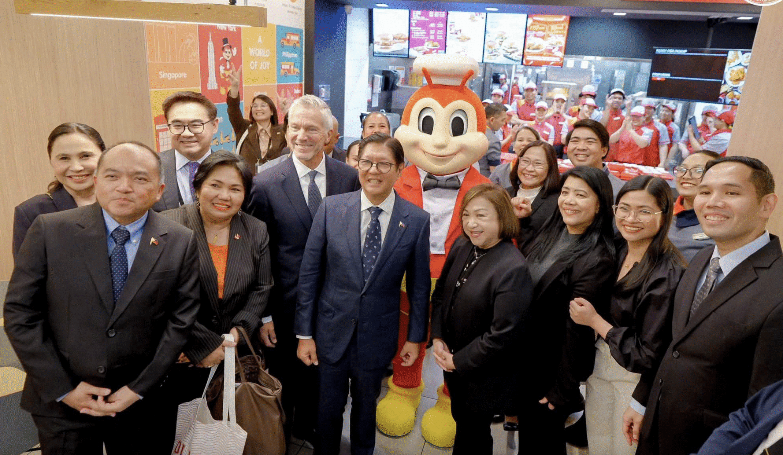 Marcos, Carney at Jollibee